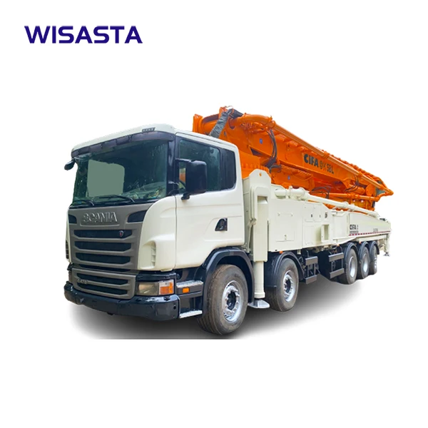 Cifa 58m 52m Used Concrete Pump Truck For Sale ZLJ5530THBK