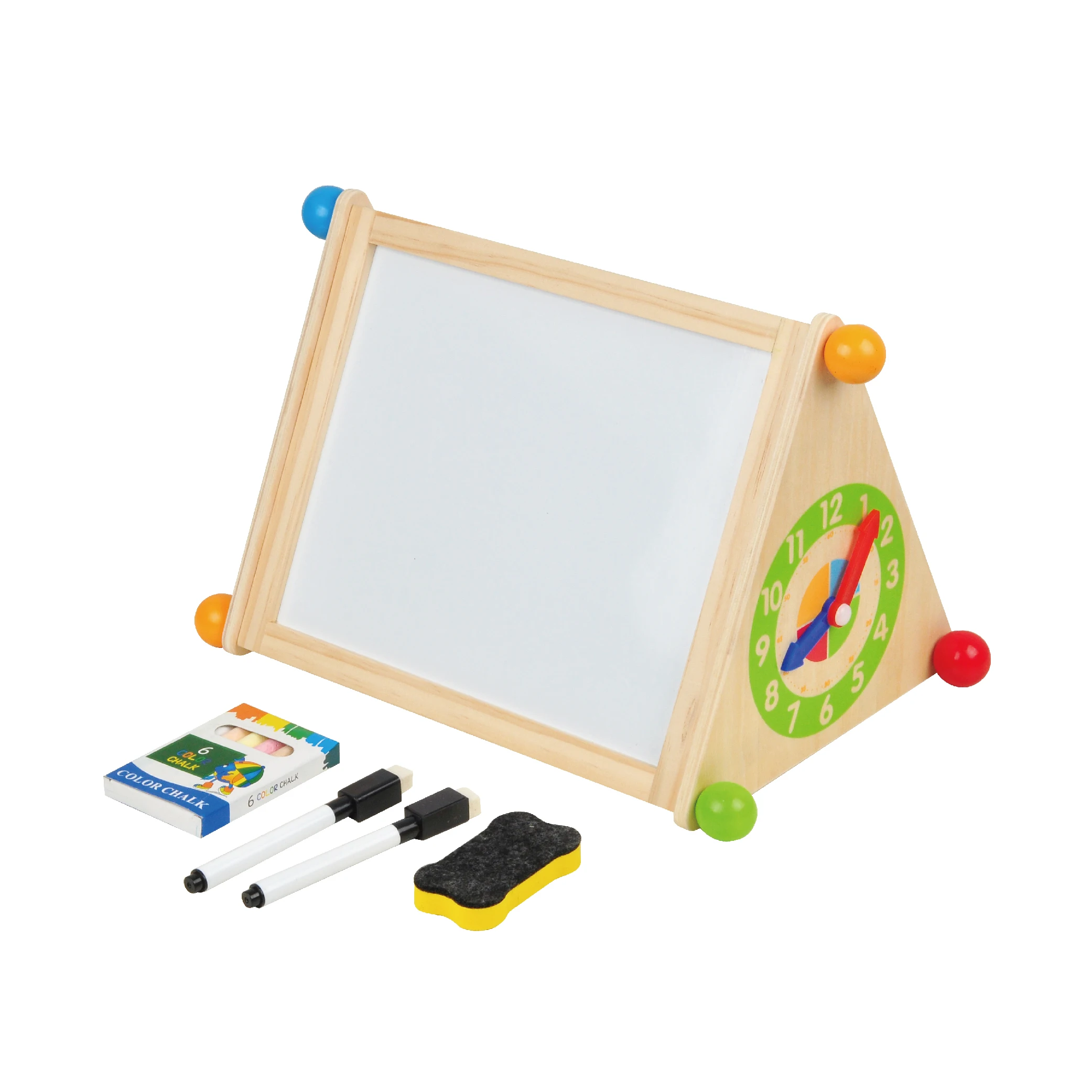 Multi-functional educational toy 3d magnetic jigsaw puzzle drawing board wooden magnetic toy