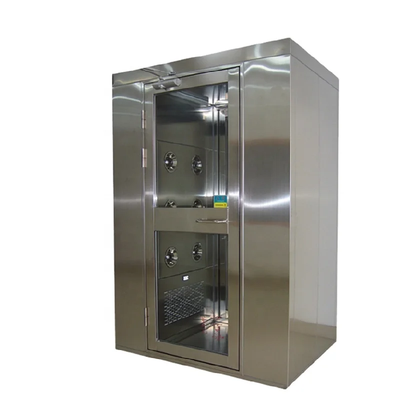 Customized Intelligent 12 nozzles Air Shower Room with Air Shower Machine of air shower clean room for one person
