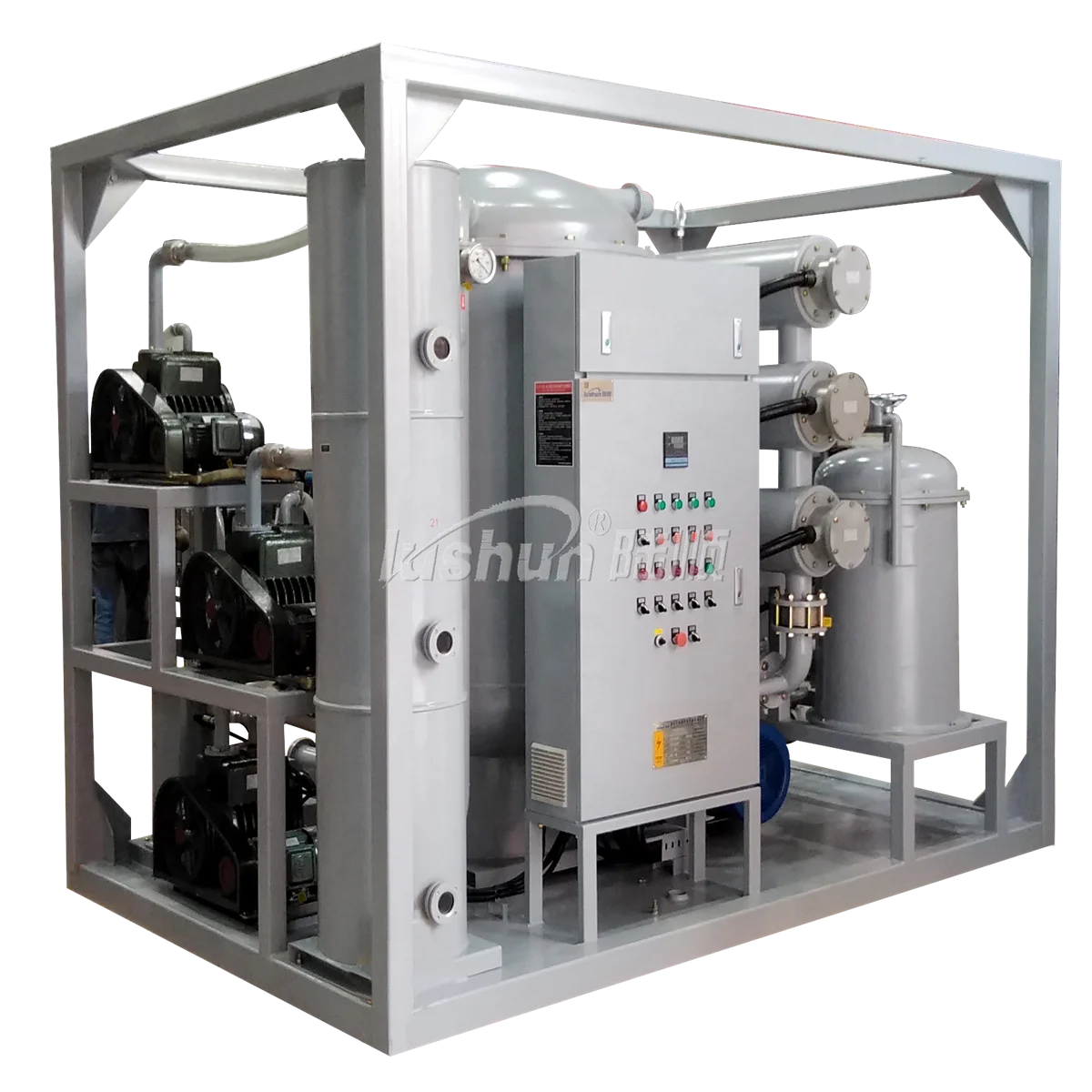 30Lpm mobile turbine lubricating oil purification machine