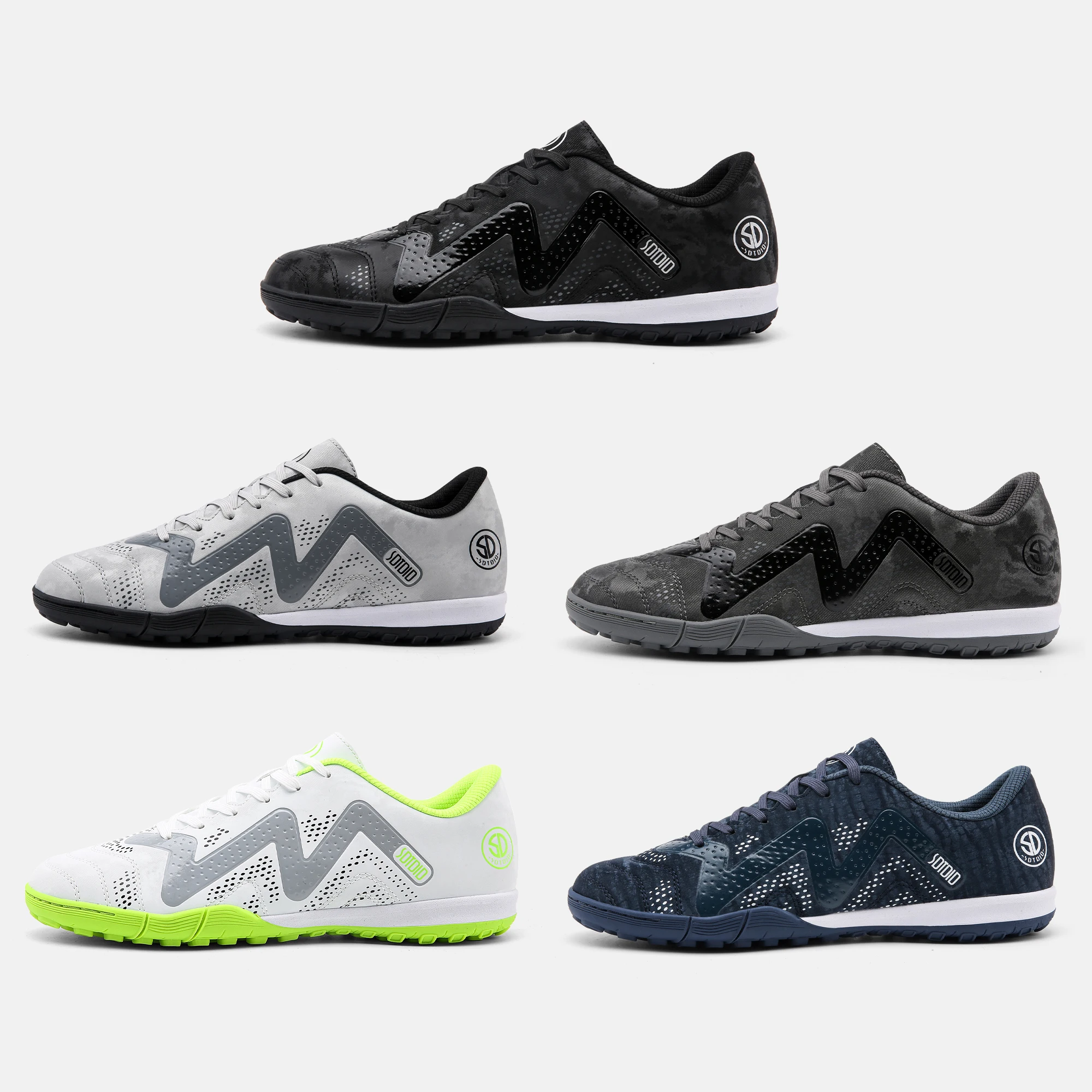 Customization Top Quality Fg Tf Turf Artificial Kid Football Shoes Profissional Soccer Boots For Men