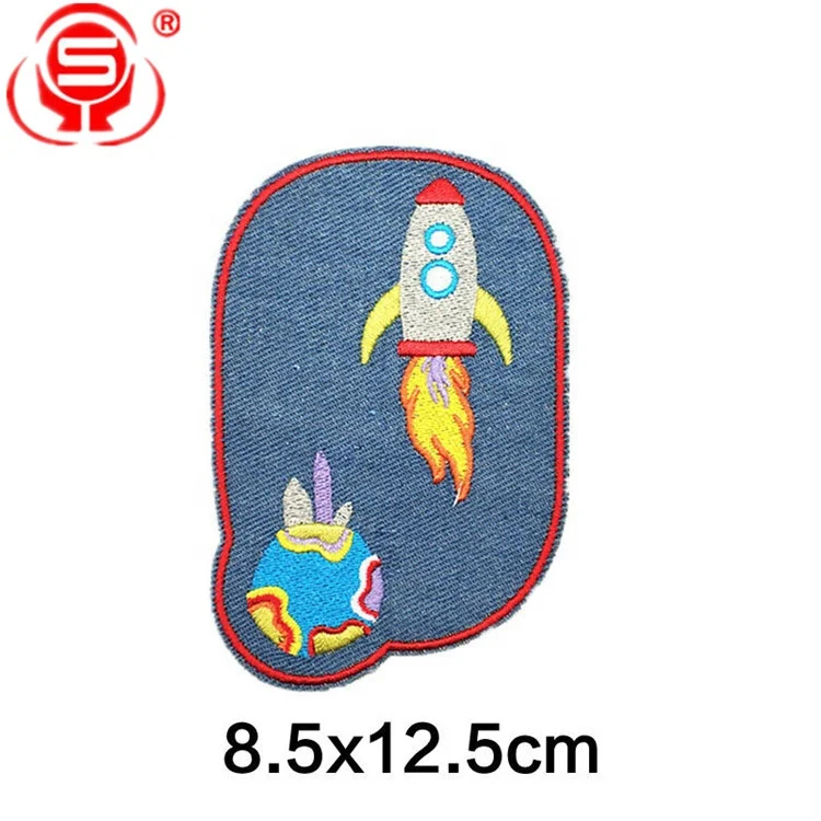 
High-quality Embroidered Sew or Iron-on Patch for Clothing Accessories 