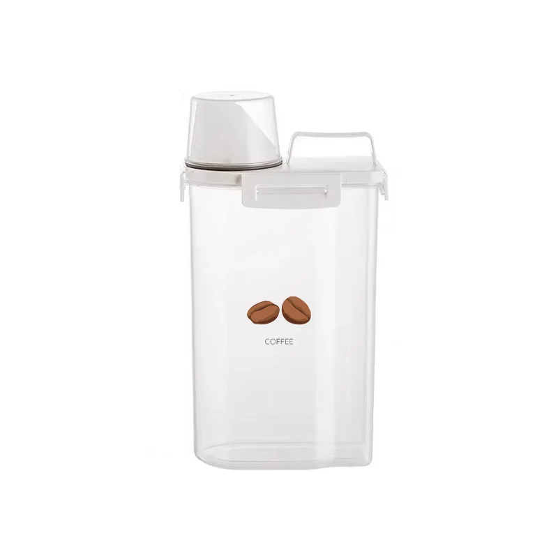 Wholesale Kitchen Multifunctional Eco- friendly Plastic Rice Spice Storage Container For Household Storage With Logo Molding