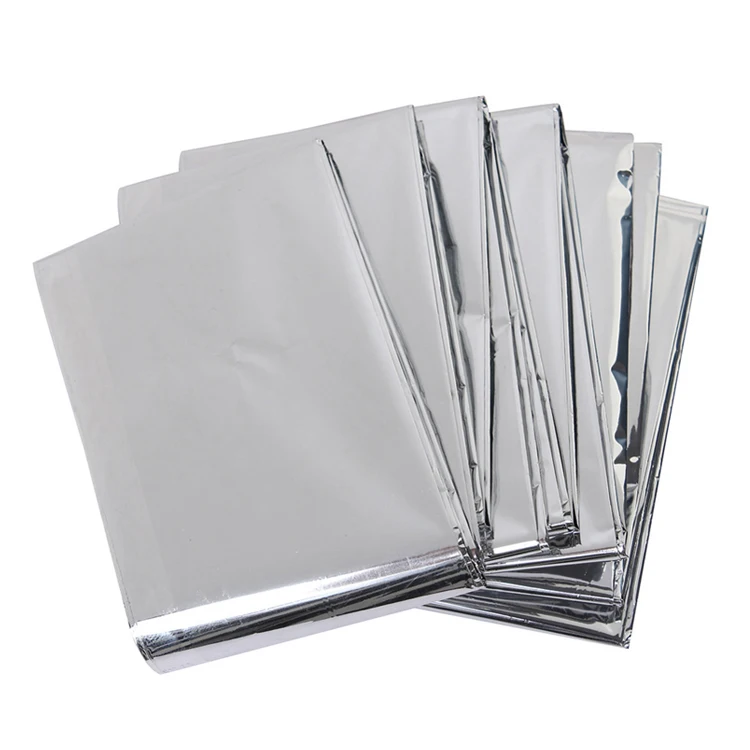 Водонепроницаемое многоразовое Портативное аварийное одеяло для домашних животных, аварийное тепловое одеяло, одеяло из алюминиевой фольги для оказания первой помощи