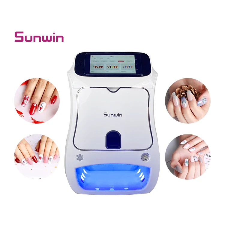 Hot Sell Nail Painting Machine Smart Manicures Printer Automatic Ink Cartridges Printing