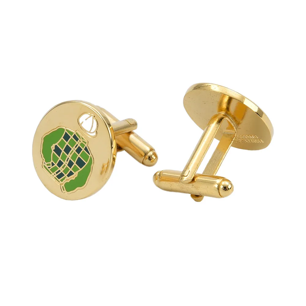 Custom Gift Cuff Links Suit Shirt Cufflinks Logo Studs Tie Bar & Cufflink Manufacturer