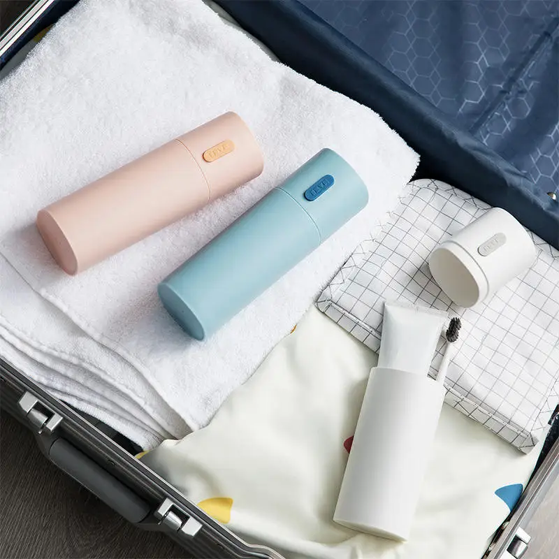 Top quality simple modern couple portable travel toothbrush toothpaste storage box