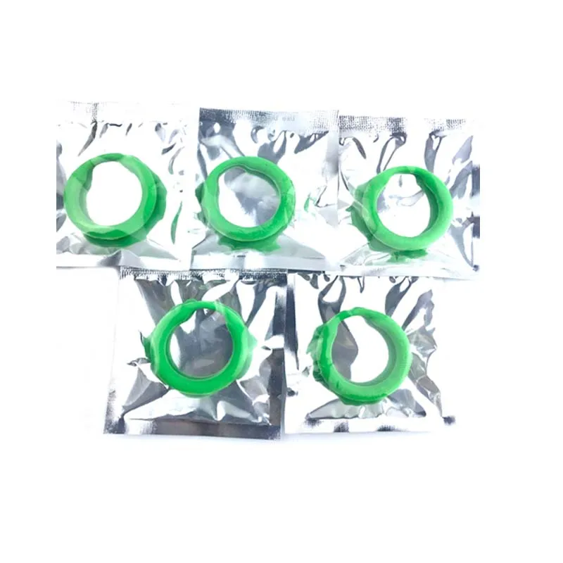 Silicone cock ring stop premature ejaculation energy ion power cock ring