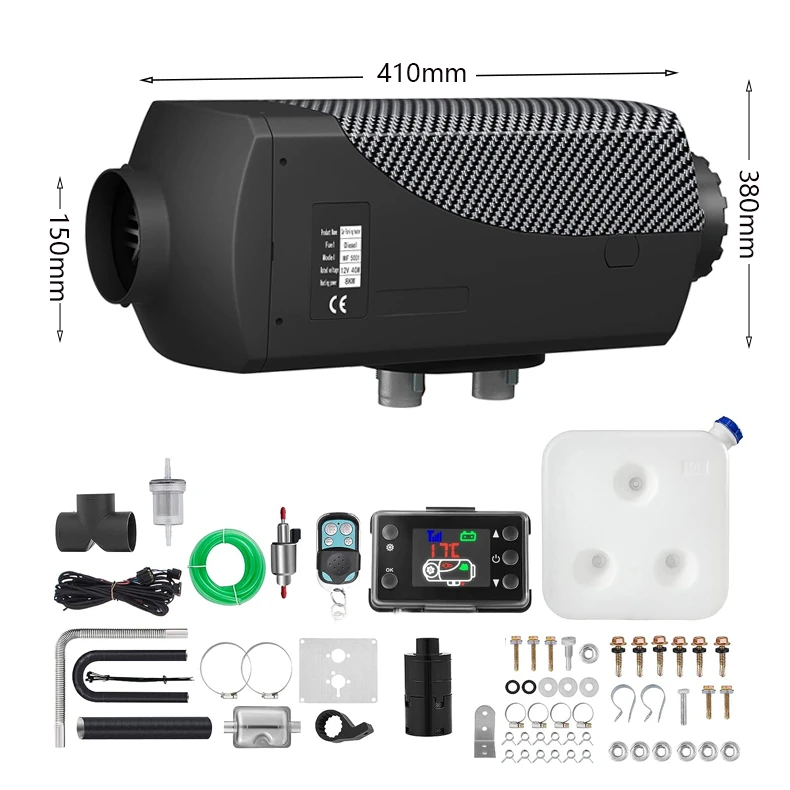 Portable diesel heater camping 12V 24V truck boat caravan car Diesel Air Heater for diesel rv heater similar to Webasto