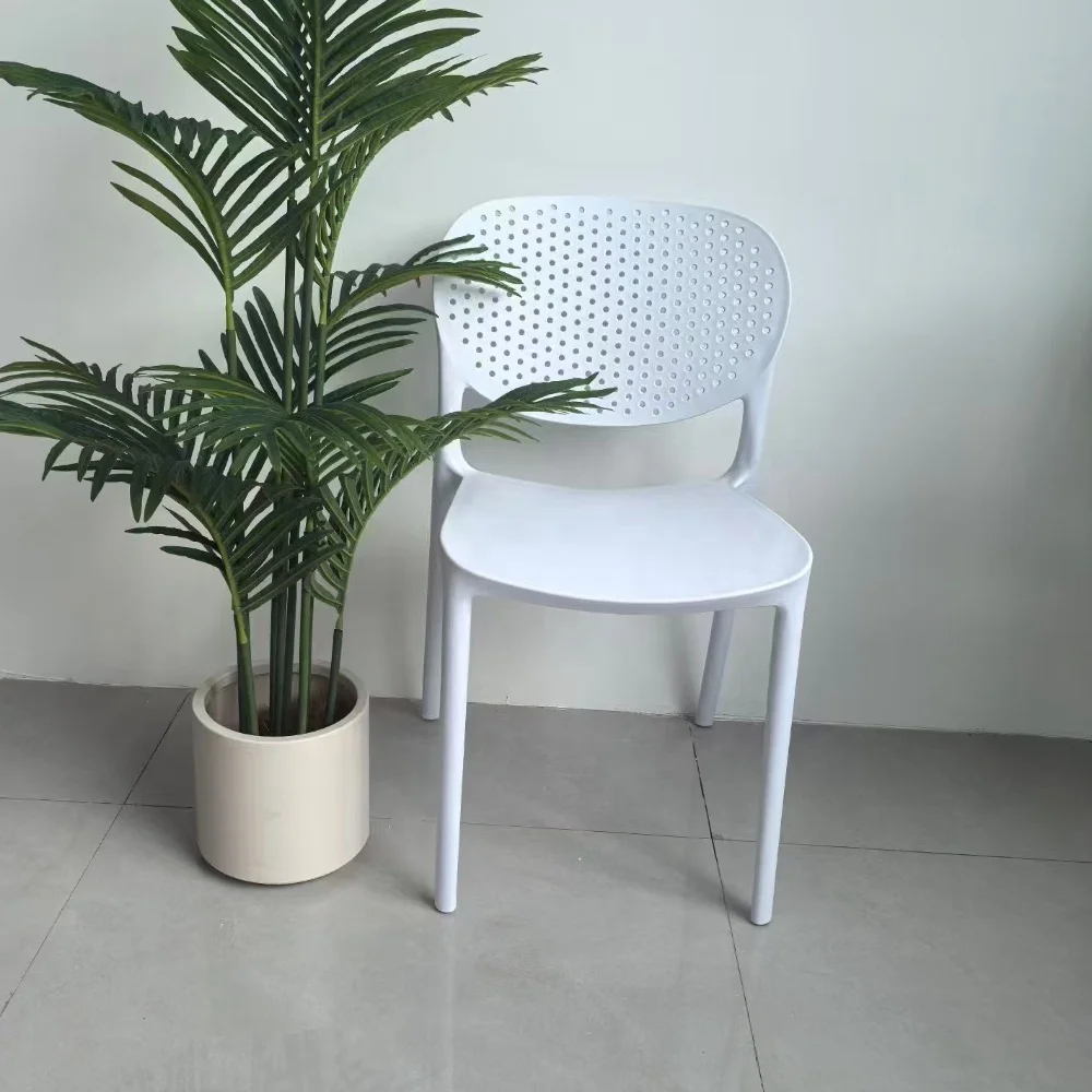 Home Furniture Plastic Chair PP Stackable High Quality Modern Design Chinese Kitchen Furniture