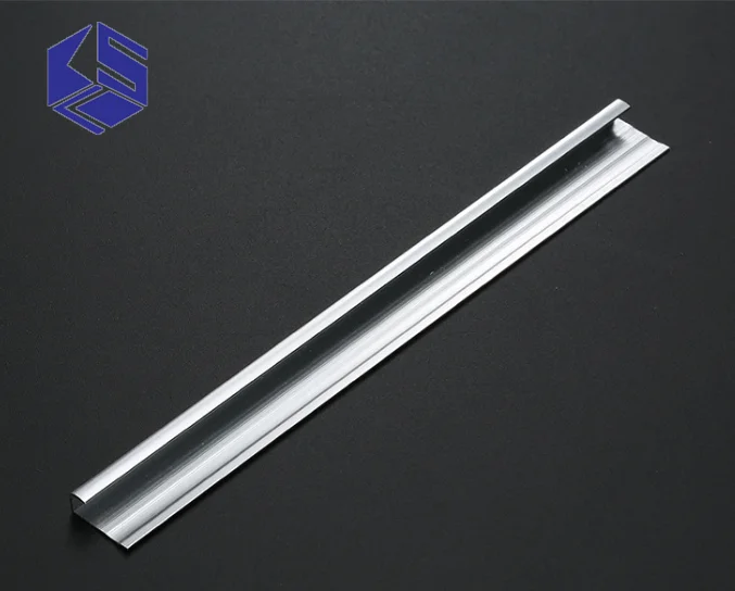 Aluminum alloy decorative line closing strip UV plate card strip wall plate card strip dividing line trimming