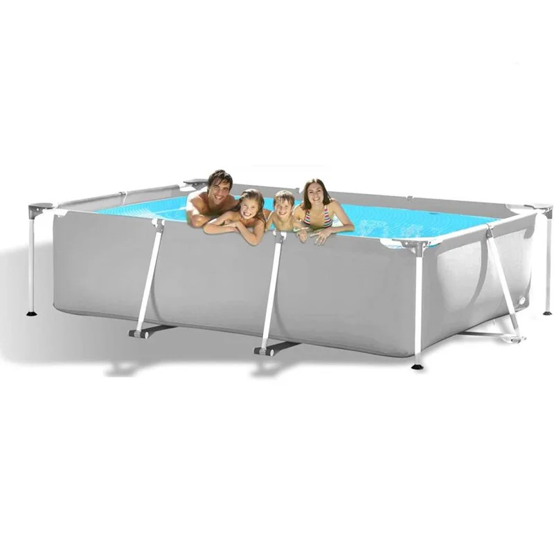 Ultra Frame Pool Set Outdoor Above Ground Round Swimming Pools Pools Family Adult
