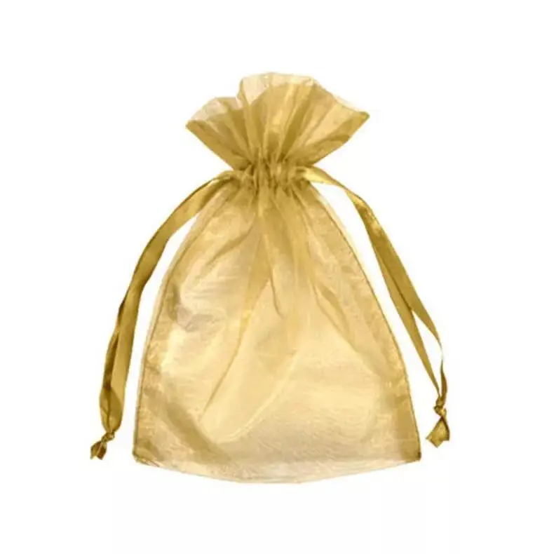 Wholesale party pouch organza gift bag small wedding christmas custom organza bags with drawstring