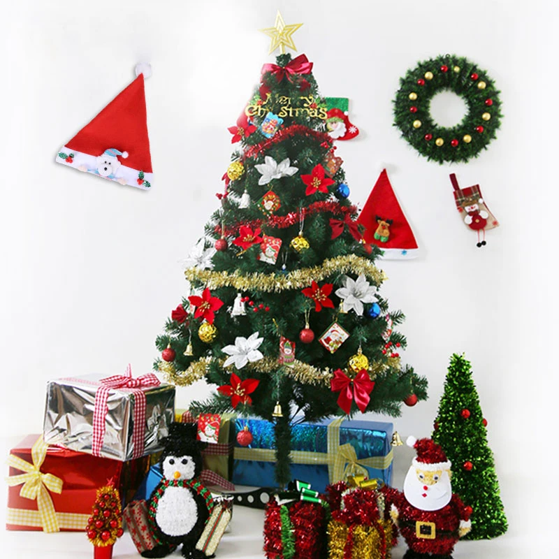 Christmas Trees Decoration Party Club Buy With Red Balls Artificial Christmas Tree Accept Customized