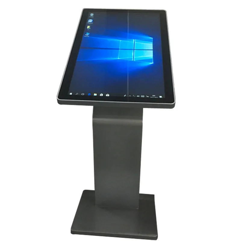 Напольная подставка 22 дюйма android умный интерактивный цифровой сенсорный экран киоск монитор с камерой