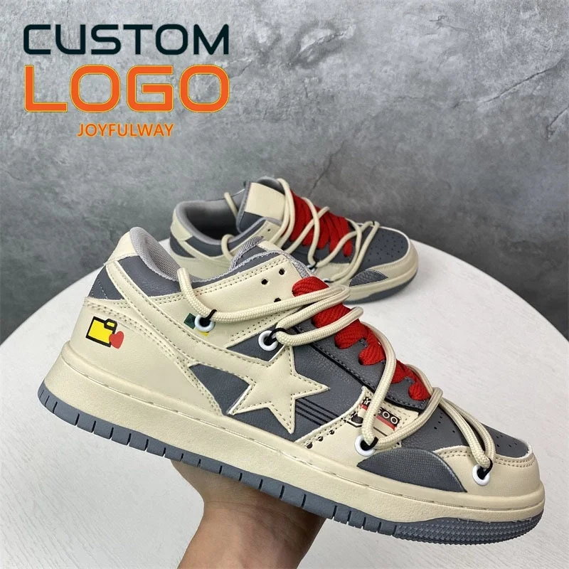 custom shoe manufacture basketball style SB low custom men sneakers  oem shoes custom logo skate shoe