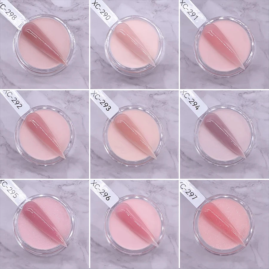 Crystal Carving Extension Nail Material Art Supplies Create Logo Wholesale High Quality Nude Pink Dipping Acrylic Powder