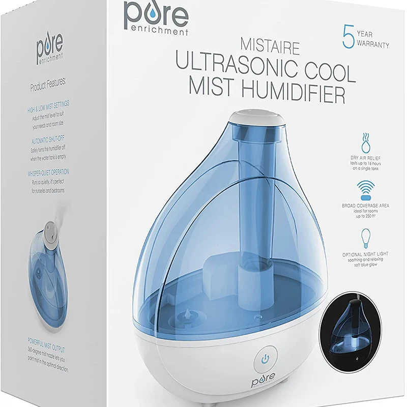 2021 домашний увлажнитель воздуха для спальни, тихий ультразвуковой увлажнитель воздуха