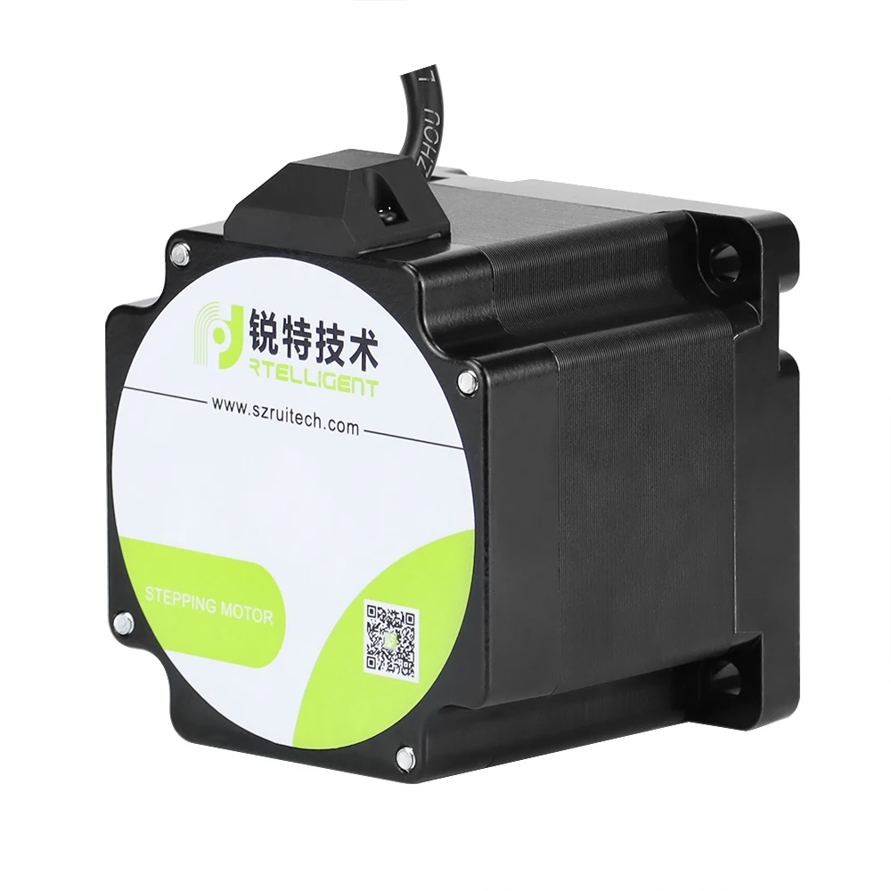 Rtelligent 86AM45 Hybrid 1.8 degree 4.5 N.M 6.0A 2 Phase Nema 34 Nema 32 Stepper Motor