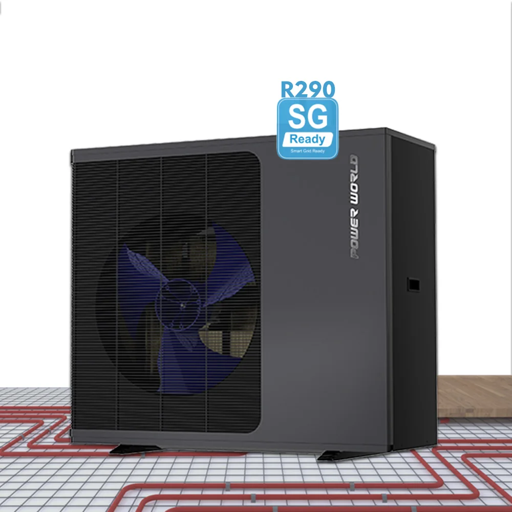 OEM/ODM supporting heat recovery ventilation heat pump EVI air source r290 5hp water heat pump