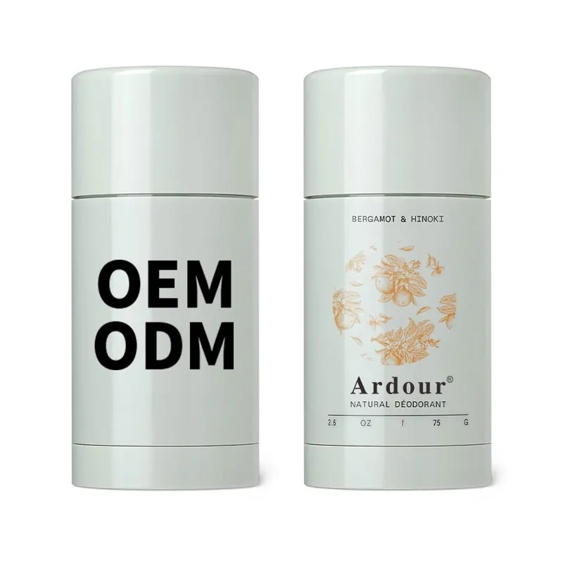 OEM Natural Deodorant  Bergamot & Hinoki  Extra Strength Natural Deodorant for Women & Men Free From Parabens & Sulfates