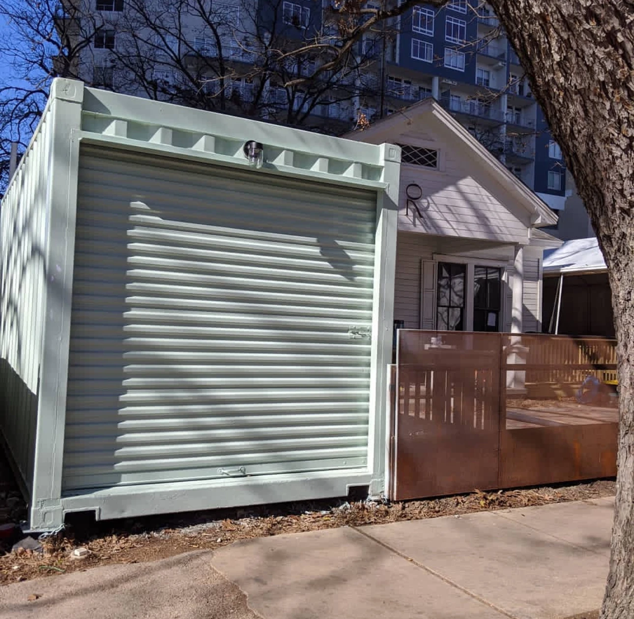 Multi Side Doors Opening 20ft Portable Self Storage container 40ft Length High Cube Open Side dry Container with shutter doors