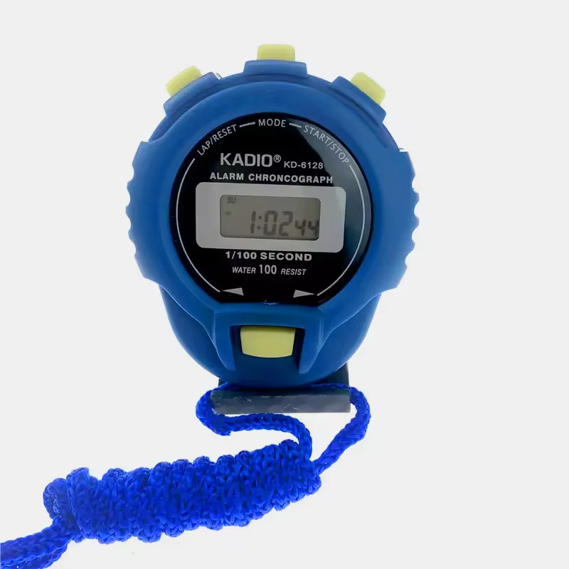 LCD Digital Electronic Stopwatch Single-track Sports Timer Running Stopwatch Home