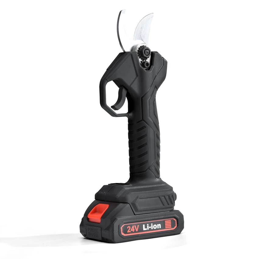 Professional manufacture lithium garden tools electric scissor cordless  rechargeable with battery lithium pruning shears