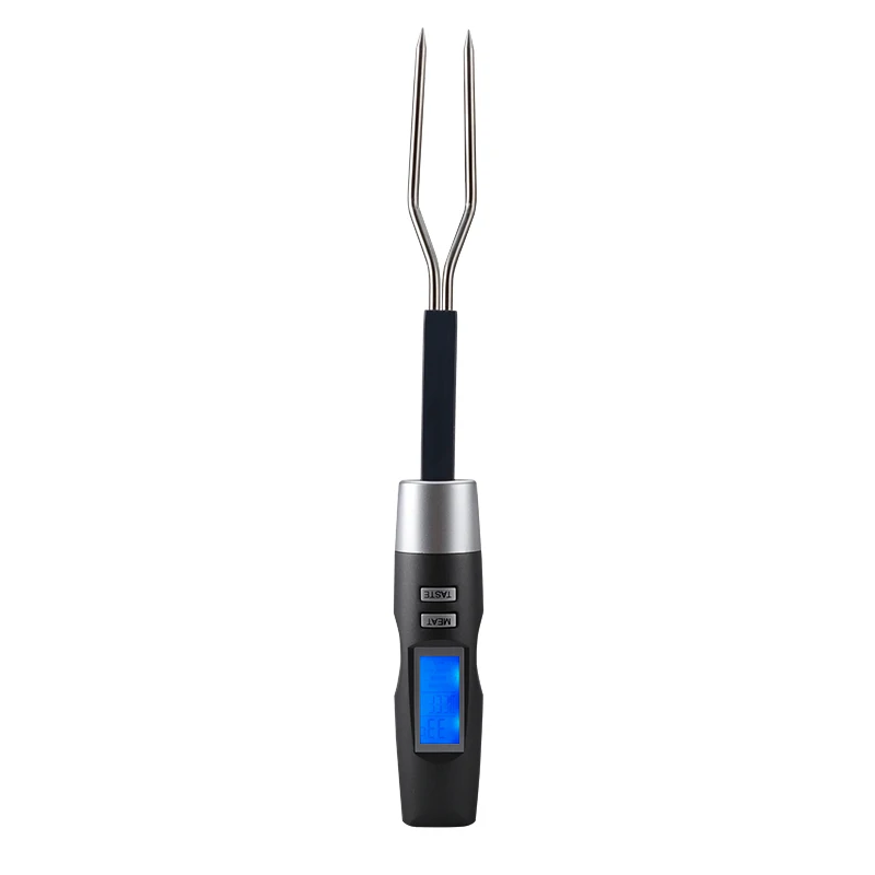Fork Thermometer Bbq Hand Held Barbecue Double Digital Meat