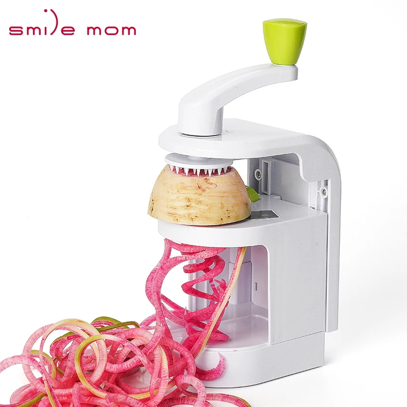 Amazon Product 4 IN 1 Vegetable potato spiral cutter Vegetable Spiralizer