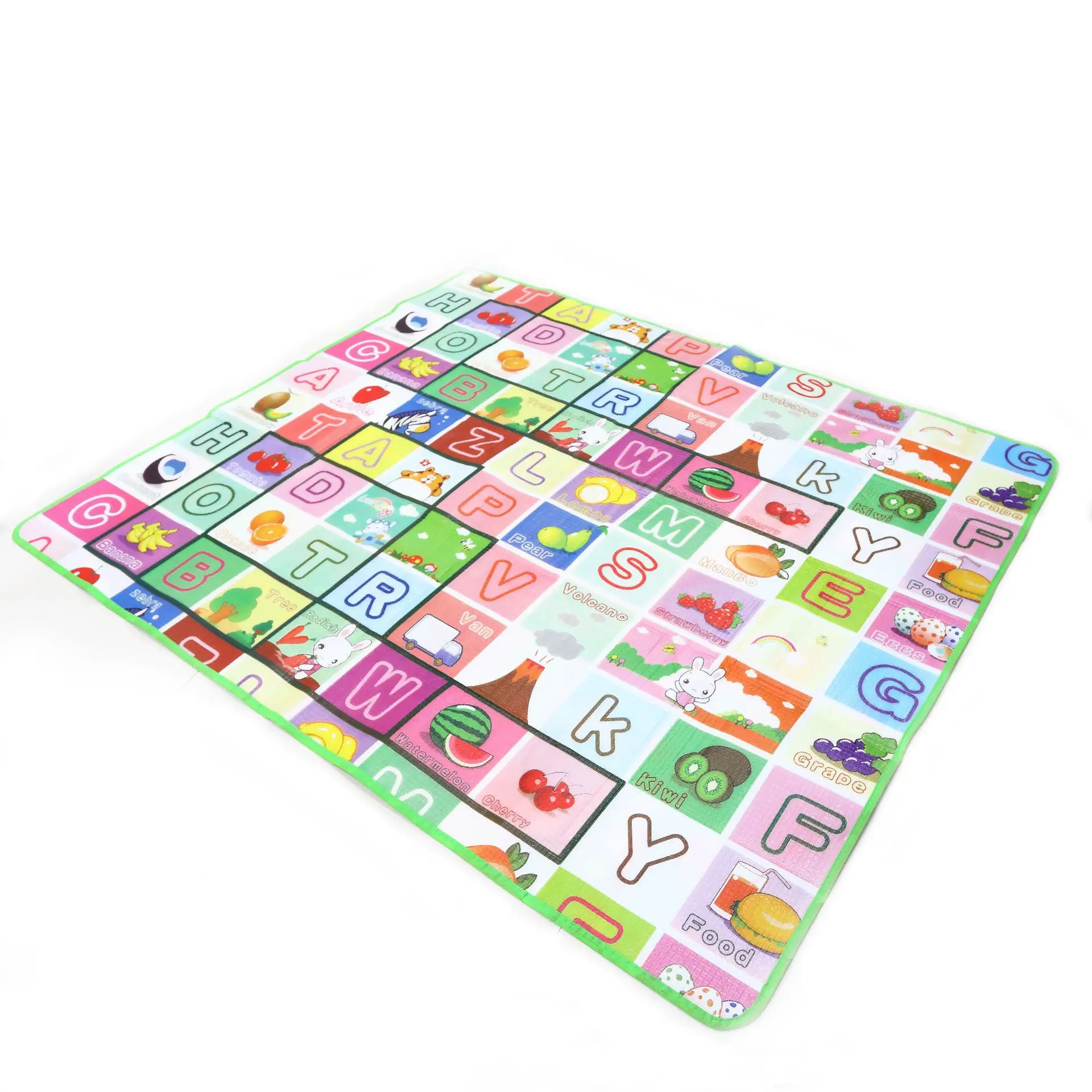 XPE Eco Friendly Custom Designed Rubber Fold Slippery Game Play Mat Soft Sublimation Print Toy