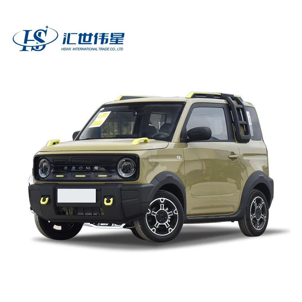 Сделано в Китае новый автомобиль Geely Panda EV 200 км/ч чистый электрический 3 двери 4 сиденья умный