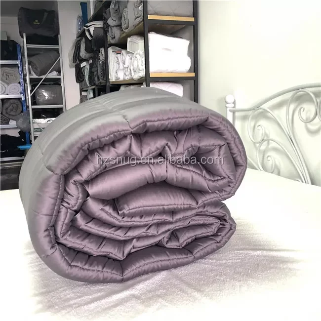 Drop Shipping Wholesale Customized Size Super Cozy Lightweight 205TC Cotton Bedding Quilt Cover Polyester Filling Bed Comforter