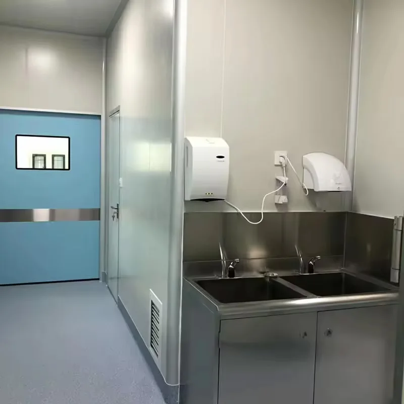 YANING  Door Manual Swing Hermetic door Durable OT Airtight ness Manually Double Door in Operating room