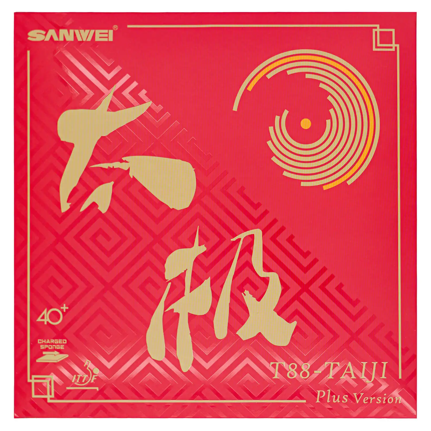 High quality SANWEI T88-Taiji Plus 2017 table tennis rubber