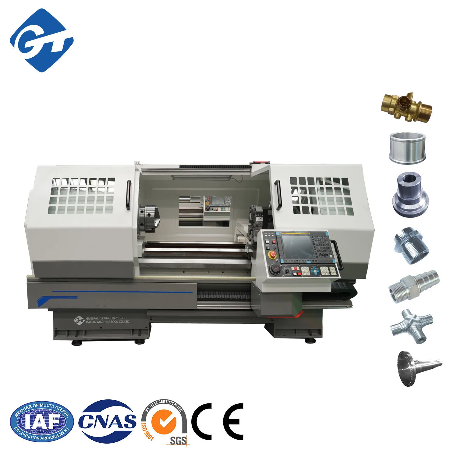 GT DMTG CK6150 Flat Bed CNc Lathe Machine Price Automatic Torno CNC DMTG Factory Horizontal Lathe CNc