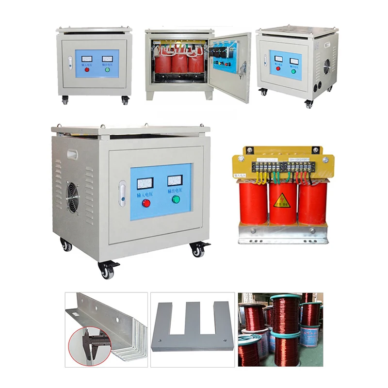 Factory directly 3 phase voltage transformer 400v 380v to 220v