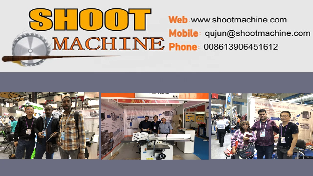  Односторонний строгальный станок и толщиномер Shoot