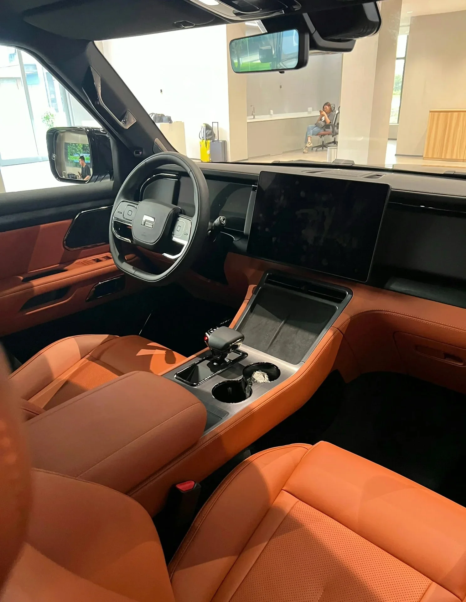 2024 new jishi 01 new energy vehicles high quality suv hybrid electric car family car 7 seat 1138km ultra range baic rox 01 2024