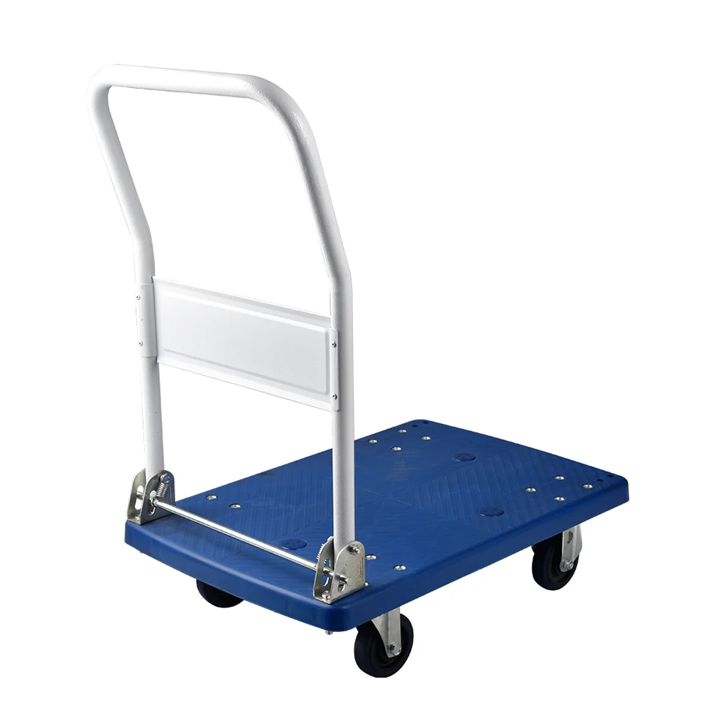 Platform truck foldable hand plastic platform truck push dolly