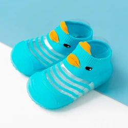 baby socks shoes rubber bottom  anti-slip newborn toddler breathable Little monster soft