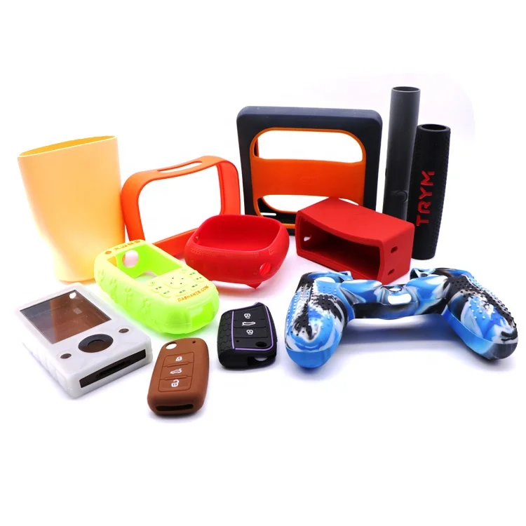Factory Customized Silicone Rubber Electronic Products Accessory Silicone Parts Protective Sleeve Case