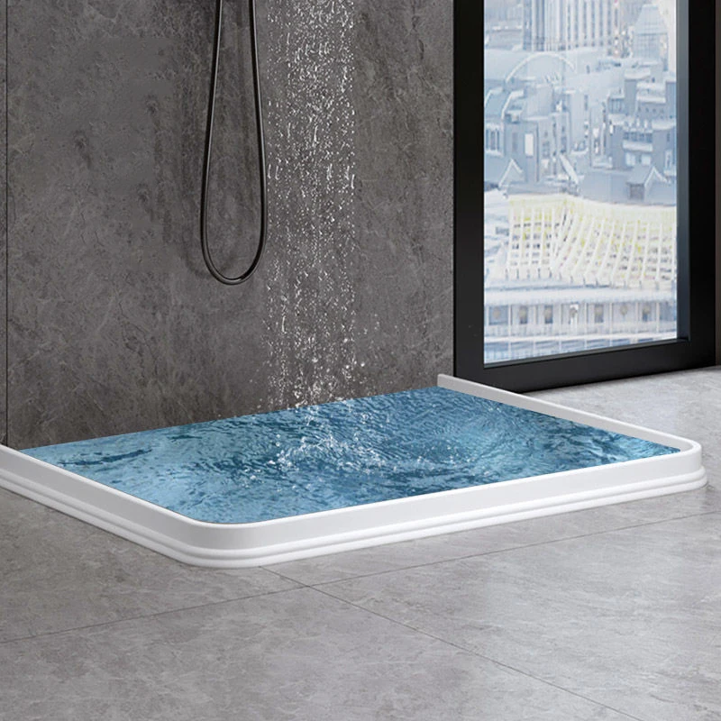 Silicone Bathroom Water Stopper Flood Shower Dam Barrier Bathroom Collapsible Retaining Strip Dry And Wet Separation