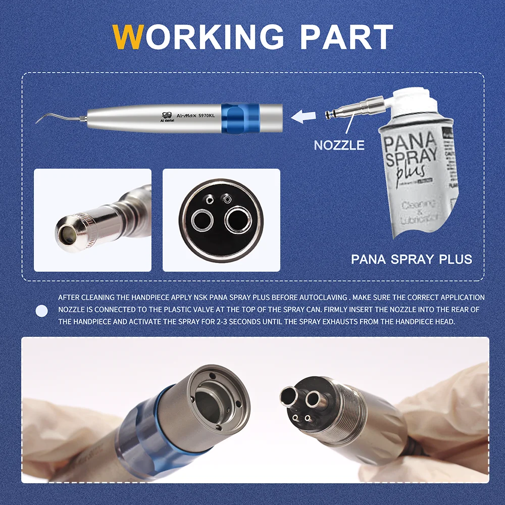 S970KL-KCL4 наконечник с 4 отверстиями