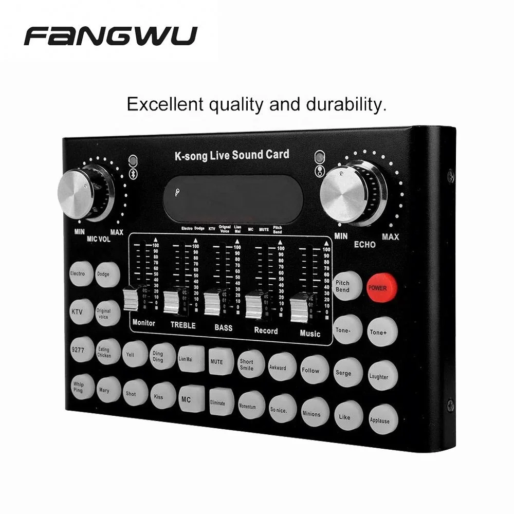 High Quality Laptop V11 Sound Card Studio Recording M Audio