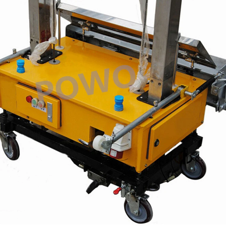 800--1000mm New Technology Automatic Concrete Wall Cement Plastering Machine Render