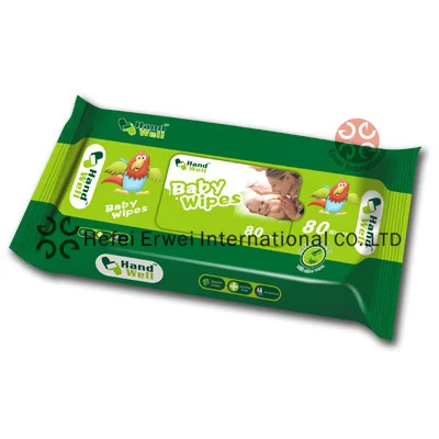 Wet Wipes Manufacturer Directly Supply OEM ODM 80pcs Baby Wipes