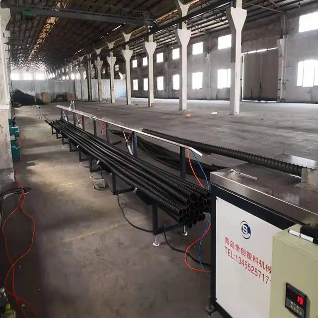 Qindao Factory Multi Layers Two layers  Three Layers HDPE Corrugated Pipe Machine