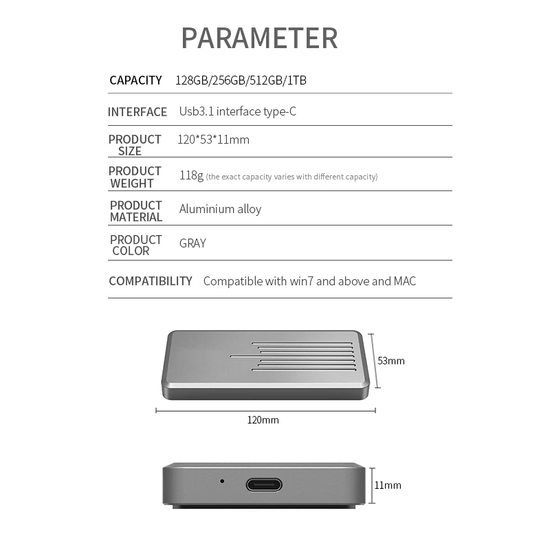 
M.2 NVME Enclosure NVMe to USB 3.1 Gen 2 SSD Enclosure NVME M.2 case NVMe to USB 3.1 M.2 2280 Enclosure m.2 nvme external case 