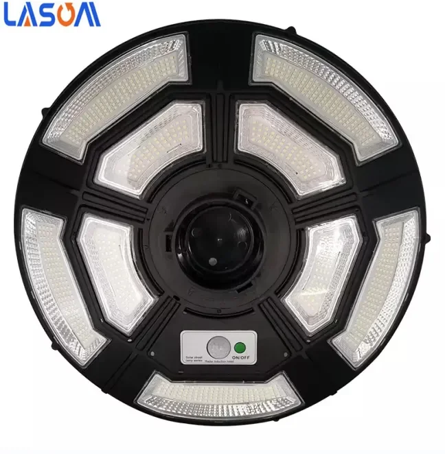 UFO New Solar Street Lights Home Outdoor Waterproof Courtyard Light 500W 1000W Garden light